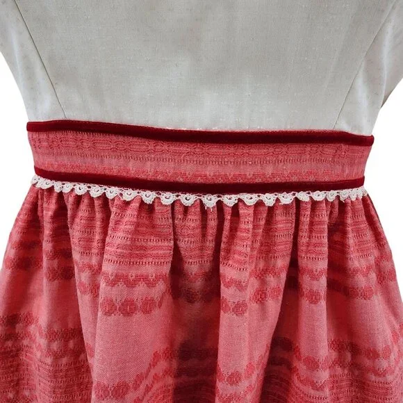 Joseph Magnin Vintage 70's Maxi Dress, Women's 8 - Picture 6 of 16